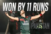 BAN vs PAK 3rd ODI Thriller: Bangladesh Edges Past Pakistan by 11 Runs to Clinch the Series 2-1