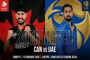 Survival of the Fittest: Canada vs UAE – Match 20 Preview